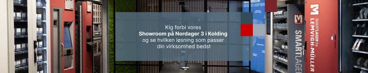 SmartLager™  MERE TID TIL FORRETNINGEN